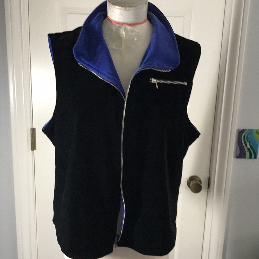 SnoSkins reversible velour vest and scarf - Picture 3 of 6